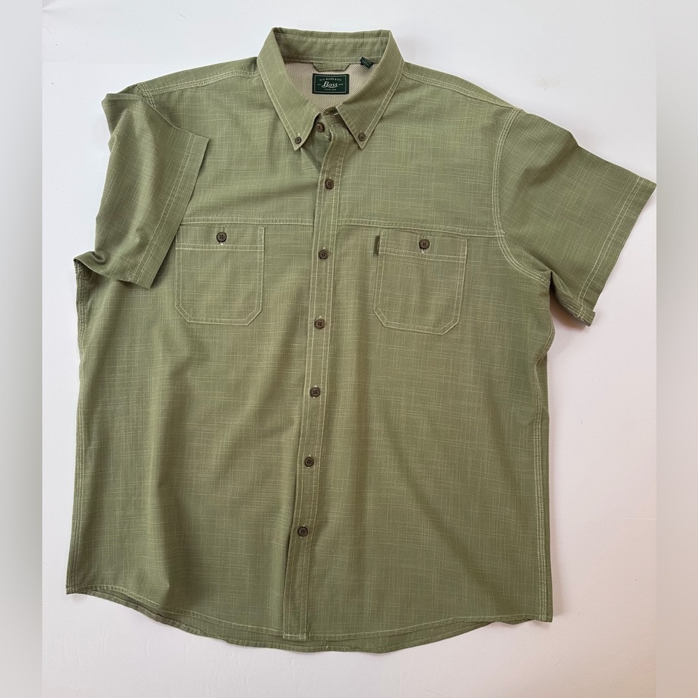 Men’s G.H. Bass Short Sleeve Shirt Size XXL​​​